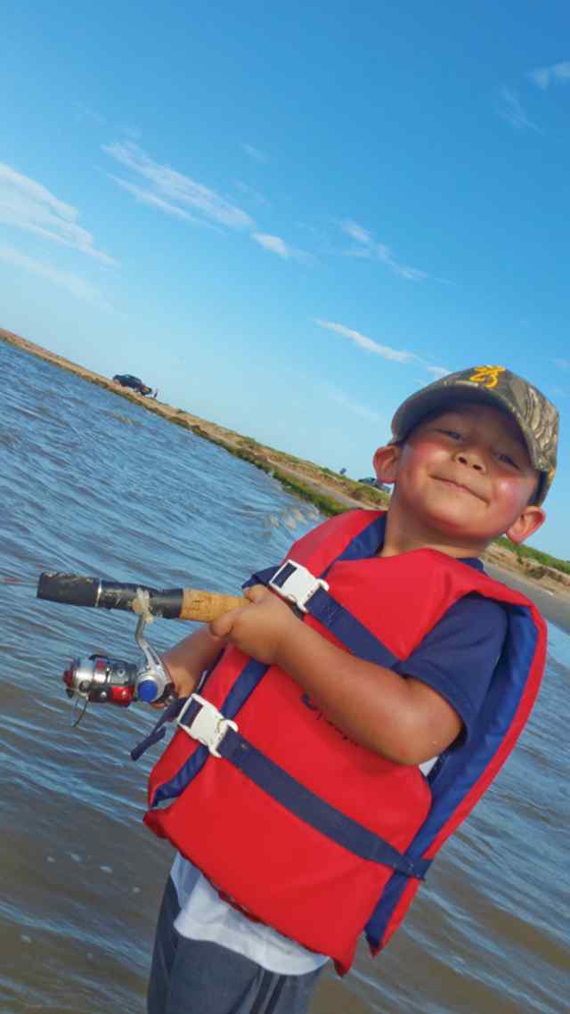 Joel Ayala Texas CityFishing with Dad