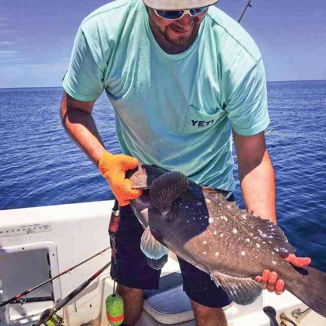 CJ Medrano Port Mansfield30&quot; grouper