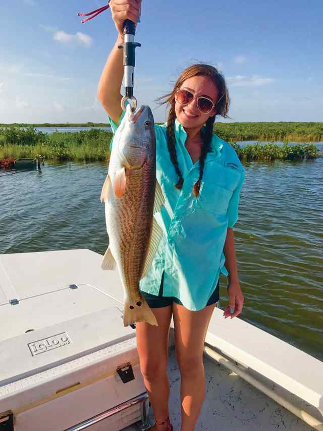 Kaitlyn Arch Shoalwater Bay - 28" redfish