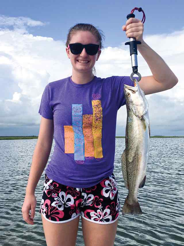 Madison Green San Antonio Bay - 23" speckled trout