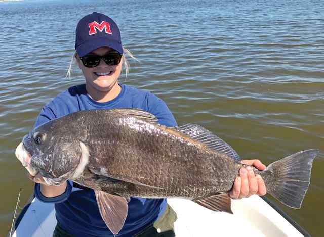 Heather Rush 27" personal best drum!