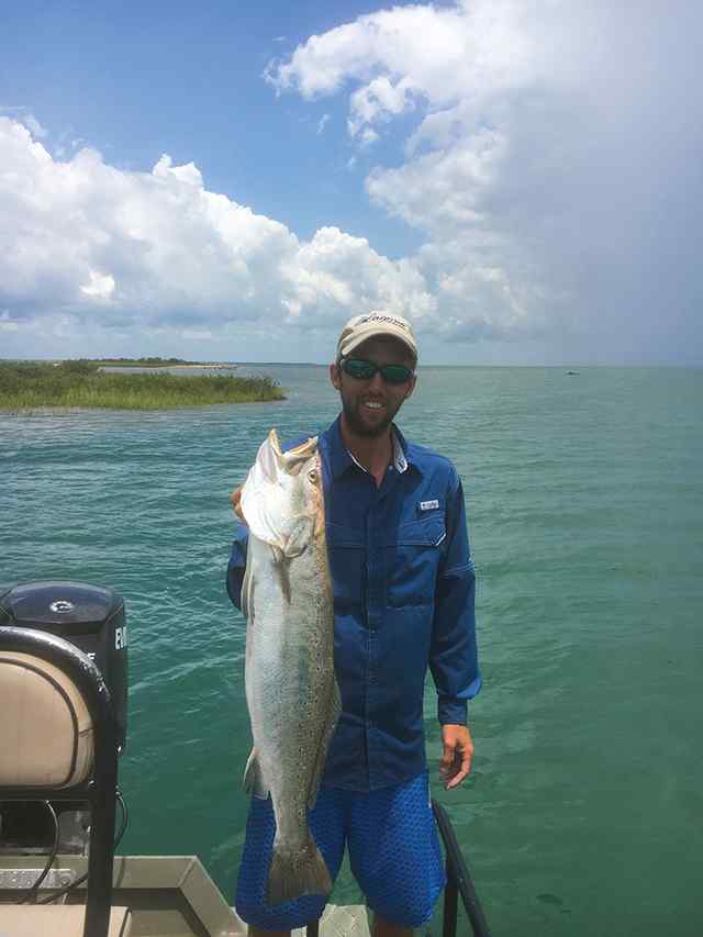Landon Bartley San Luis Pass - 29" trout