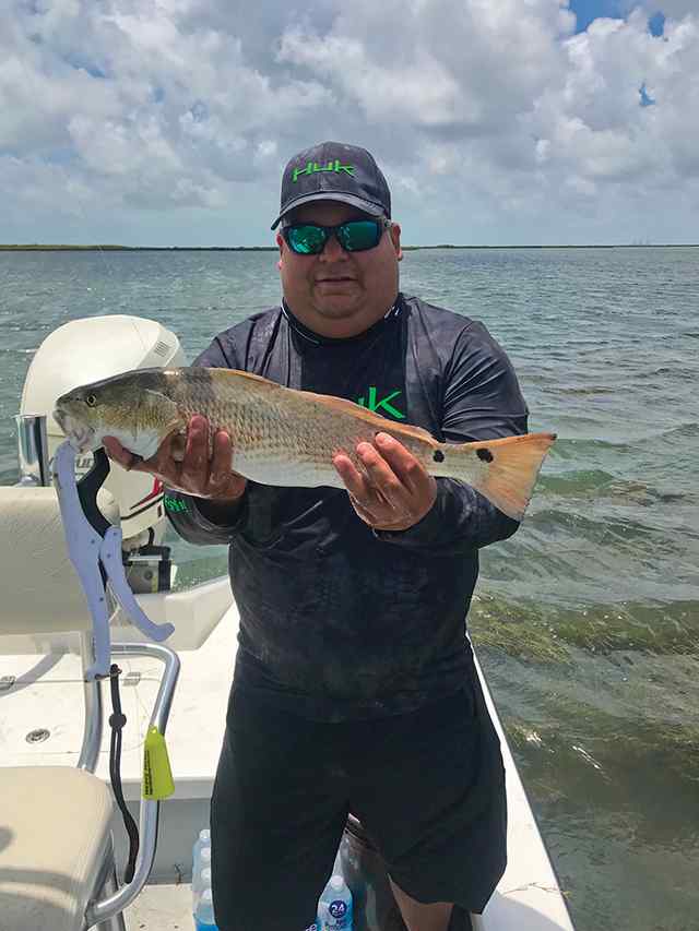 Chris Casillas Estes Flats - 21" redfish