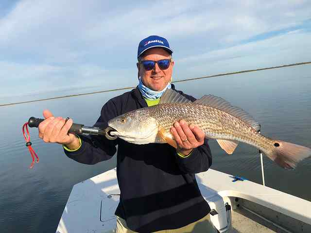 Mike Eliasen Shoalwater Bay - 27" redfish