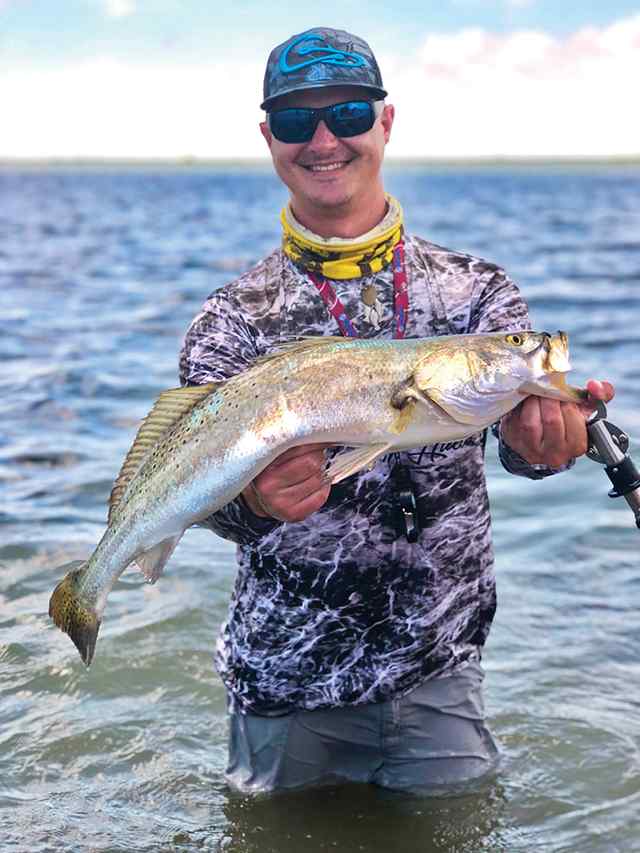 Cameron Lair Baffin Bay - 29" speckled trout