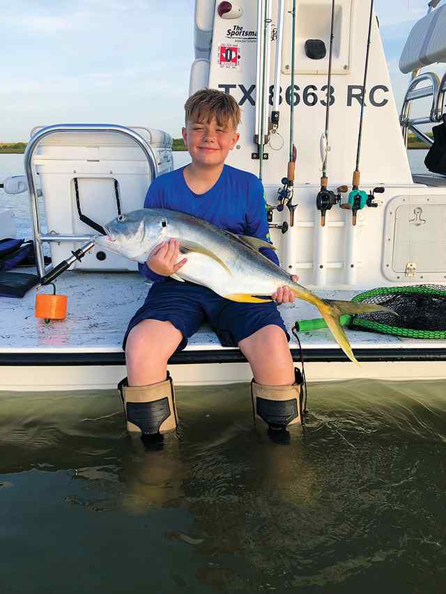 Tommy Roach West Galveston Bay - 20 lb jack crevalle