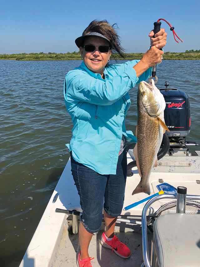 Nancy Madsen Shoalwater Bay - 30" redfish