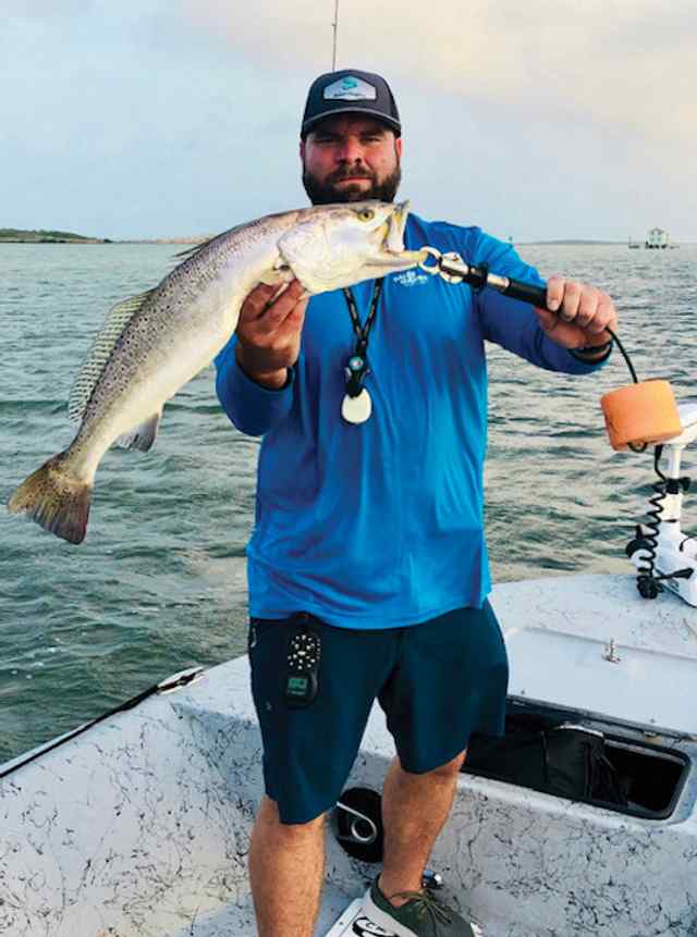 Cody Schiefen Port Mansfield - 28" 7.5 lb trout CPR