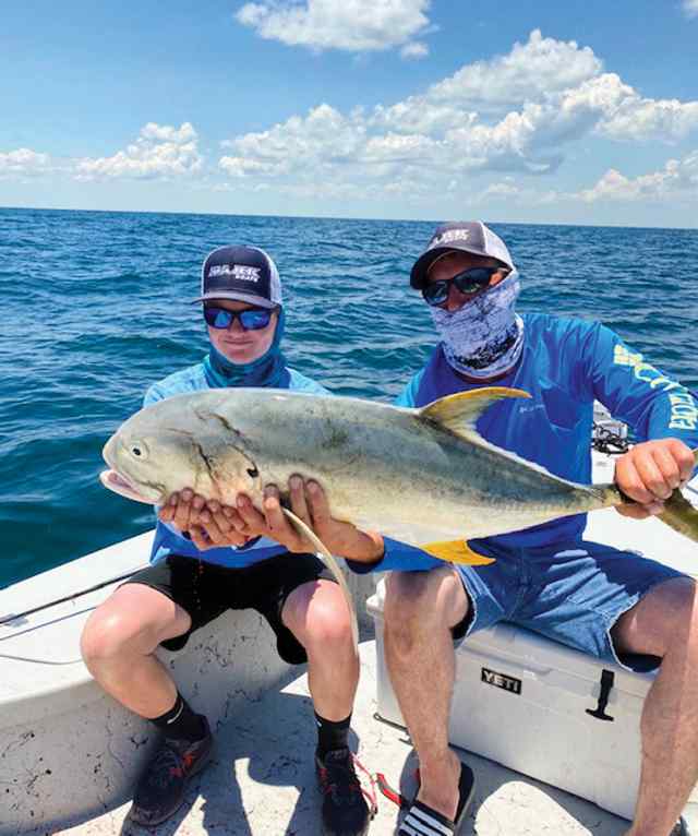 Ridge & Darren Stegemoller Port Aransas - 42 lb jack crevalle