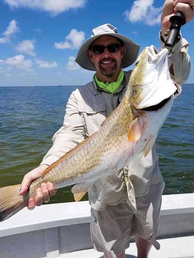 Sean Walsh Port Aransas - 31" red