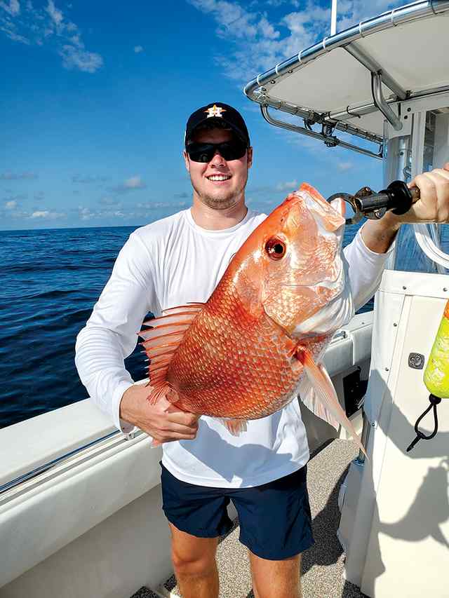 Bolin Mahaffey Gulf - 25" red snapper