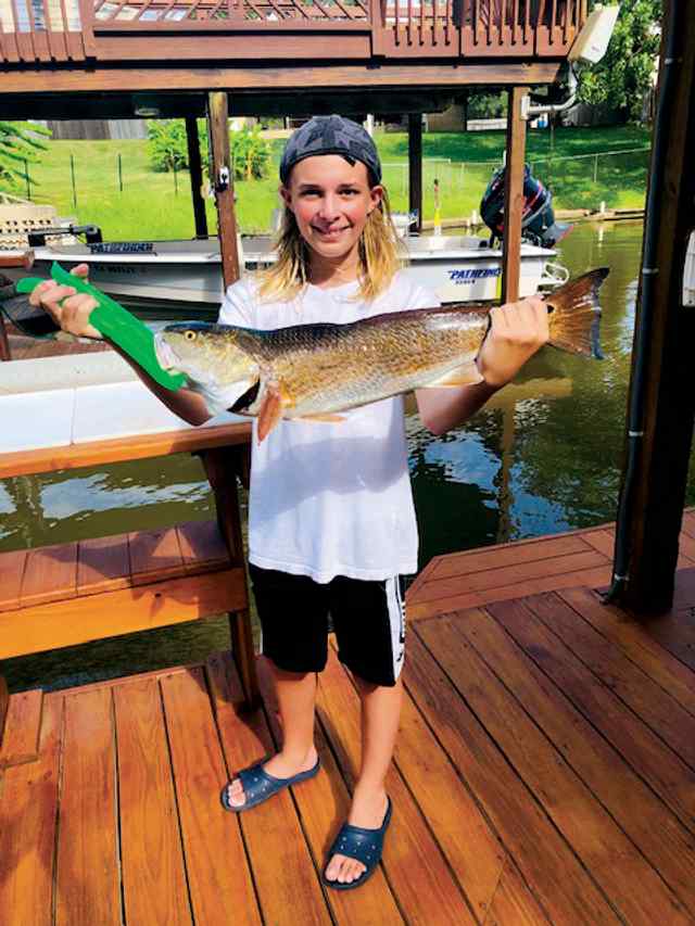 Jack Reyna Upper Laguna Madre - 25" redfish
