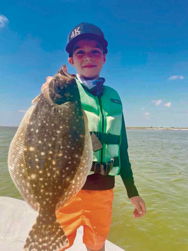 Conner Causey Laguna Madre - flounder CPR