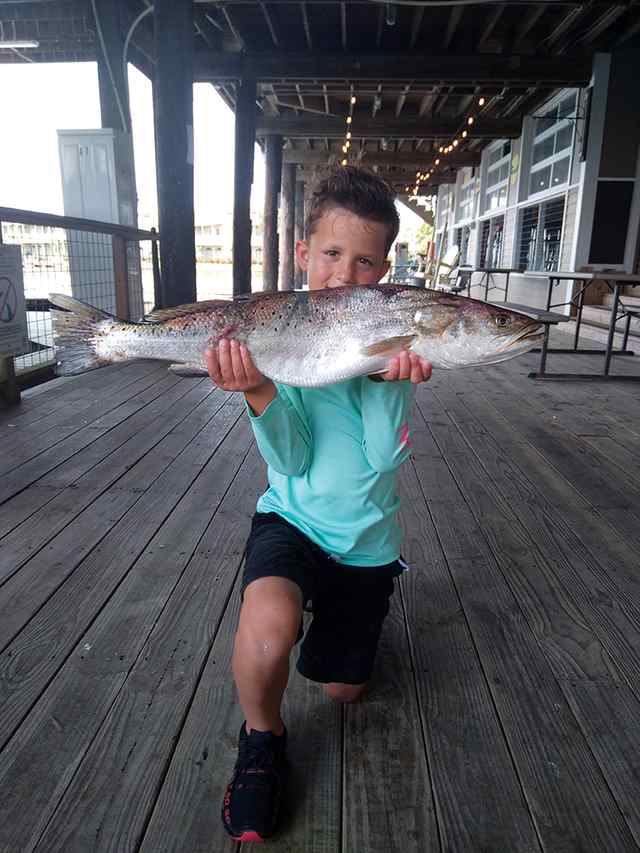 Camden Perez Galveston - 29" speckled trout
