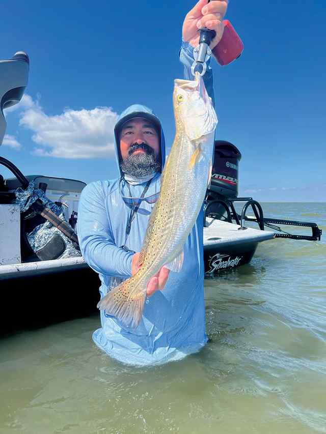 John Vann West Galveston Bay - 24" trout CPR