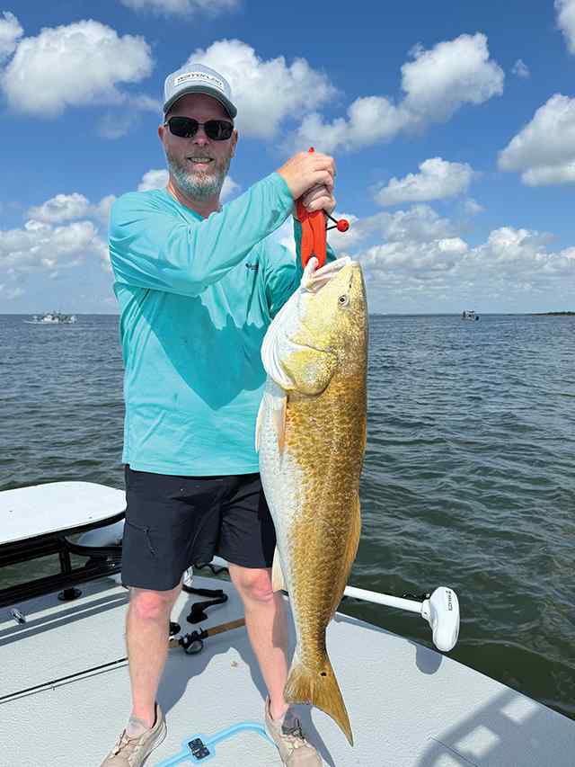 Bill Barwick West Matagorda Jetties - 40" redfish