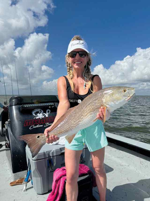 Christina Harman Baffin Bay - 32" redfish