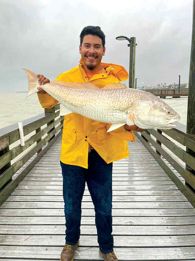Matthew Ledesma Port Mansfield - 47" bull red