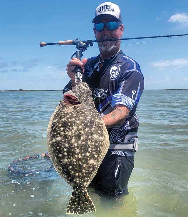 Larry Miller 27" 7 lb flounder