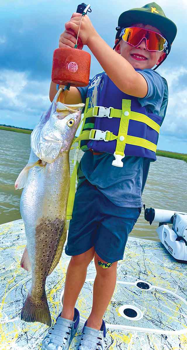 Ray Bohuslav East Matagorda Bay - 7 lb trout