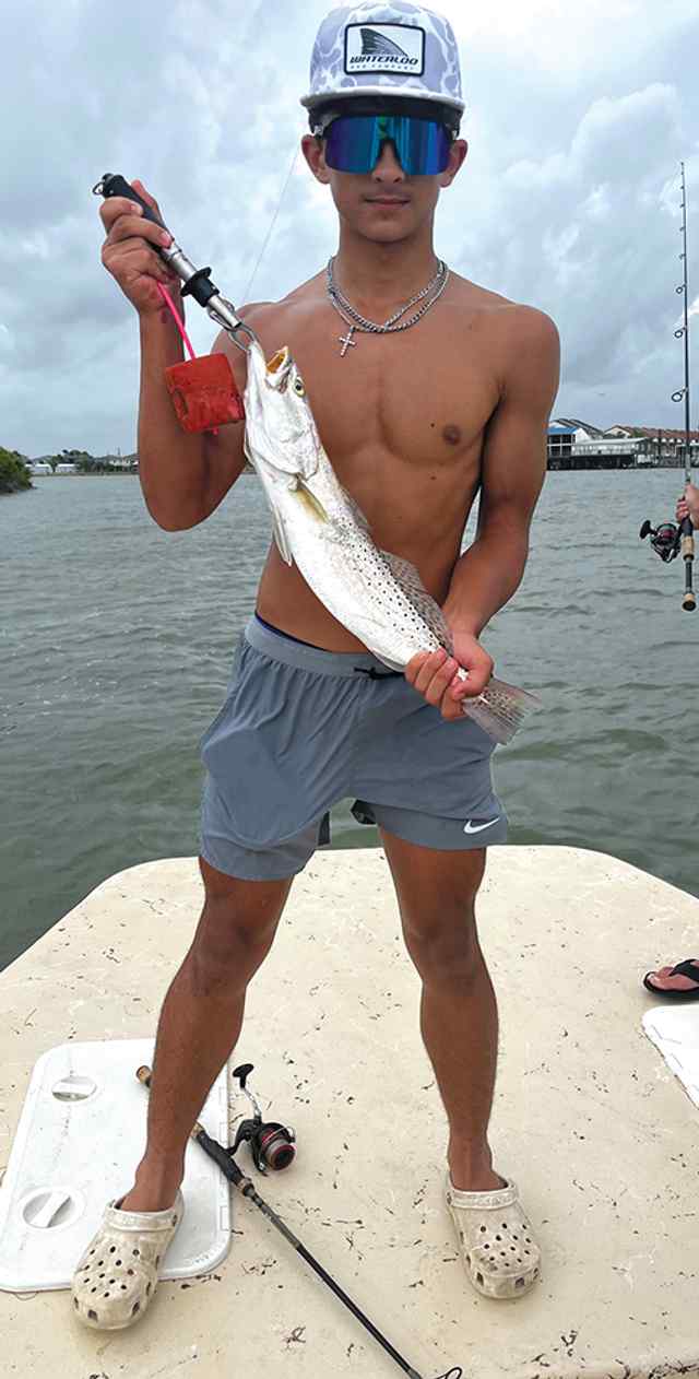 Hunter Kelley 21" trout CPR