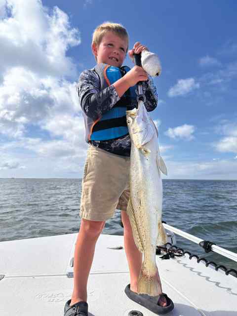 Brantley Harding 27" speckled trout