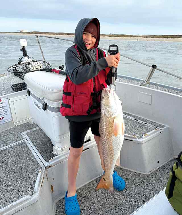 Isaac Harris redfish