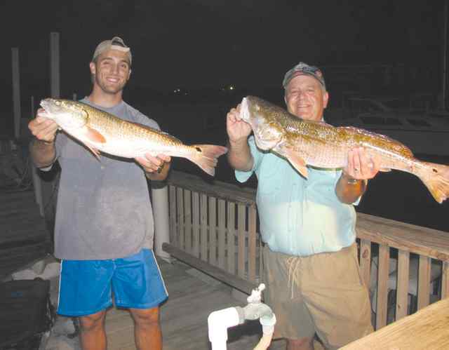Jonathan and Tim Alford Port Isabel/South Padre25&quot; &amp; 29&quot; reds