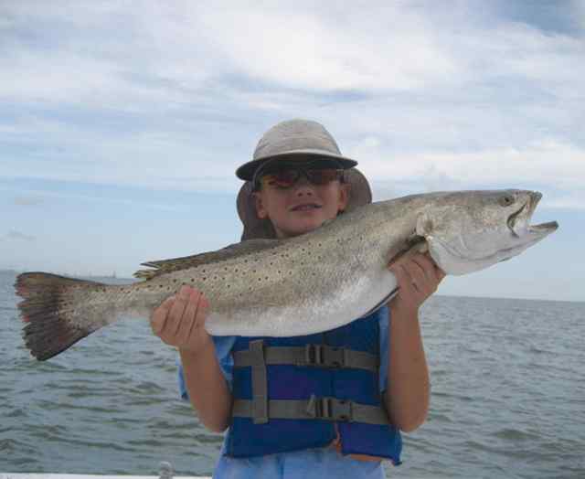 Colby Nall Galveston Bay29.5&quot; 8lb trout