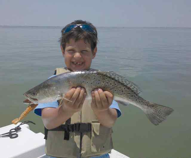 Joe Ruben Reyes III Galveston Jetties22&quot; speckled trout
