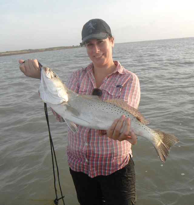Marissa Garza Port Mansfield25&quot; trout