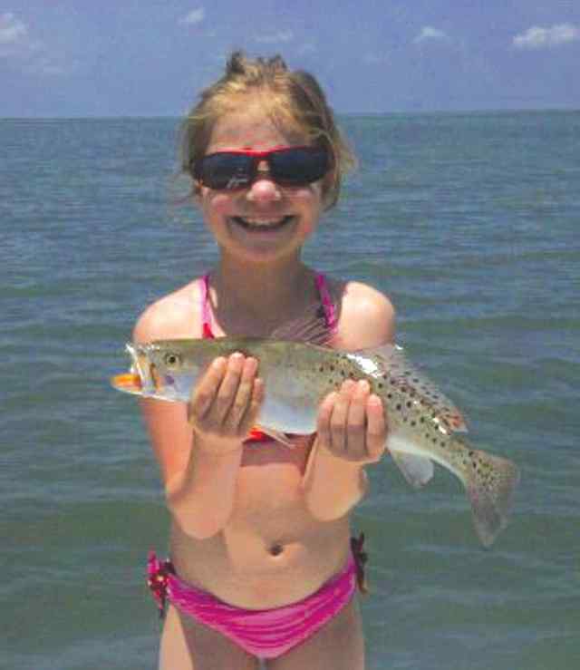 Reagan Gray Mesquite Baykeeper trout