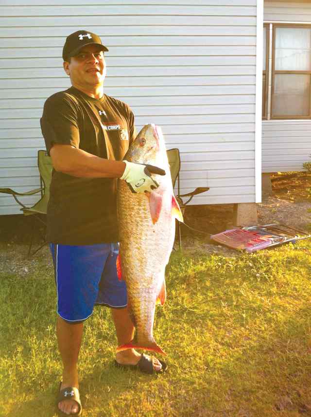 Drayl Llanes Port O'Connor40&quot; redfish