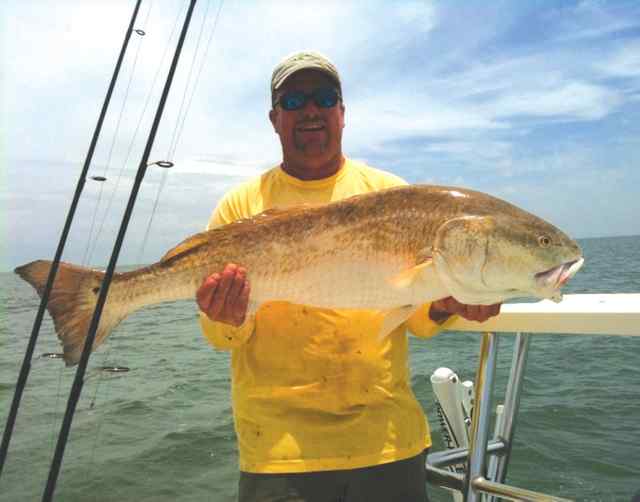 Johnny Pursell Aransas Bay40&quot; redfish