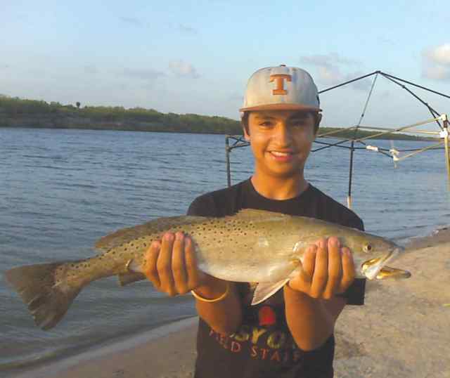 DJ Saenz Arroyo City26&quot; personal best trout!