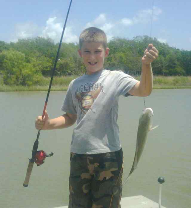 Michael Shanks Oyster Creekfirst redfish!