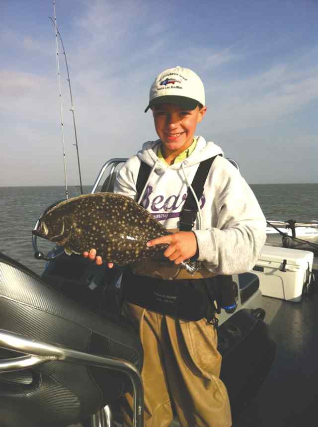 Austin Pritchett South Padre4lb flounder