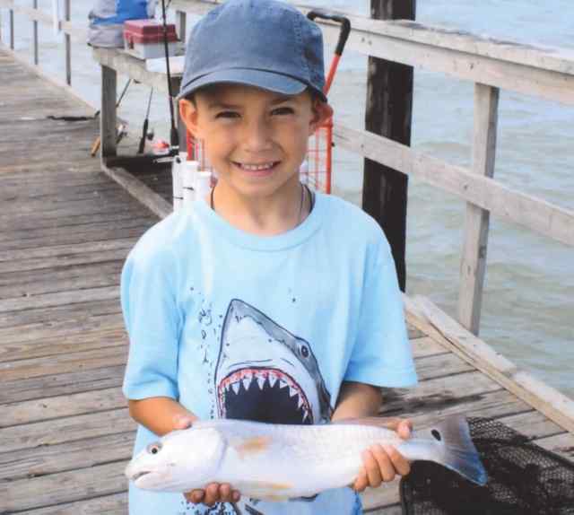 Mason Krueger Goose Island Pierfirst redfish!