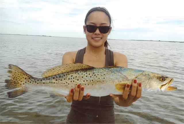Angelia Chiang Laguna Madre22.5&quot; trout