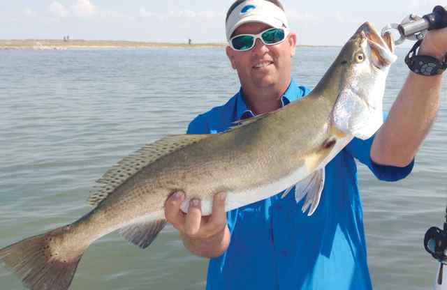 Damon Solle Lower Laguna Madre31&quot; trout CPR