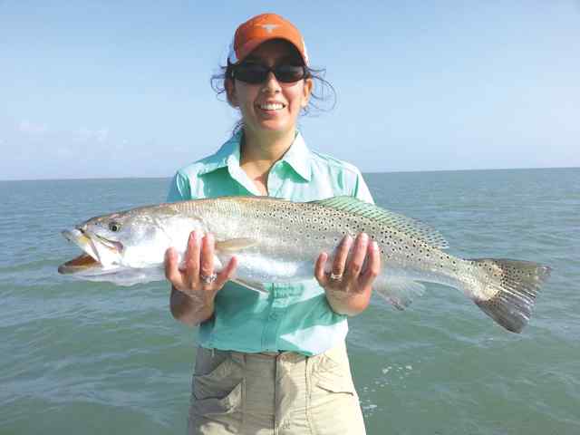 Elvira Vaughan South Padre29&quot; trout CPR