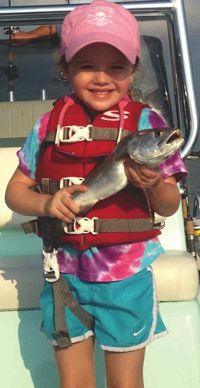 Calla Watson Rockport16&quot; first speck!