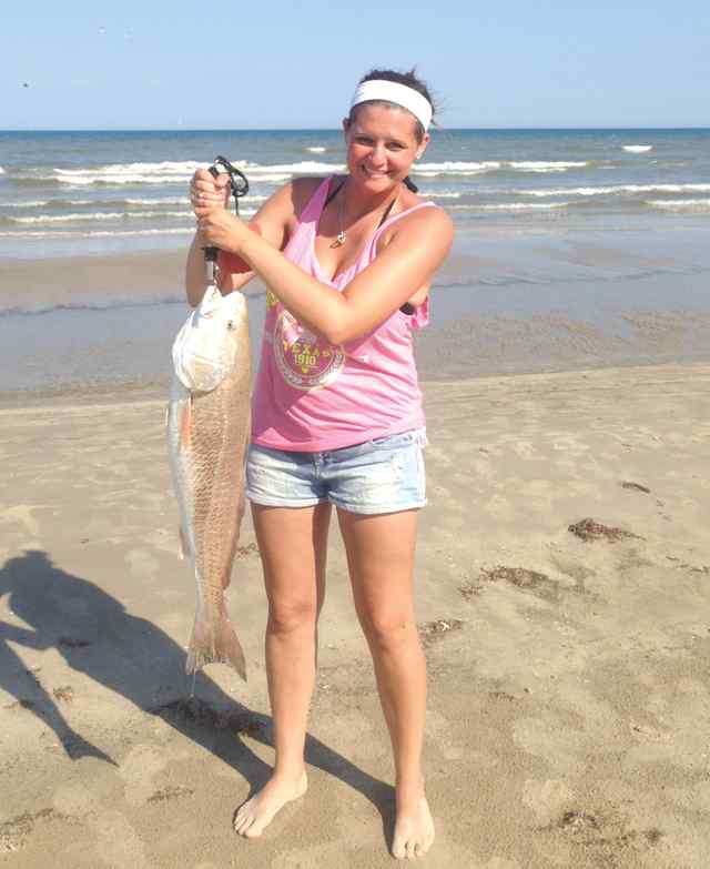 Allie Weaver Mustang Island34&quot; spotless red