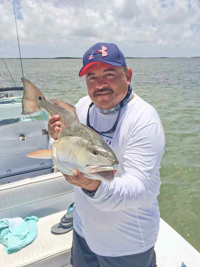 Gilibaldo Benavides Rattlesnake Bay29&quot; redfish
