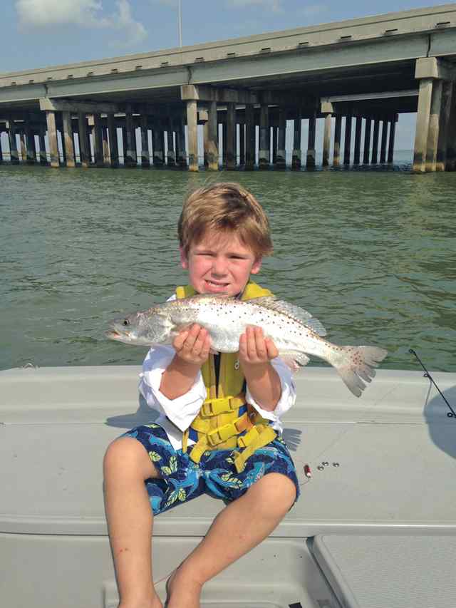 Gage Goebel Ingleside Corpus Bridgefirst trout!