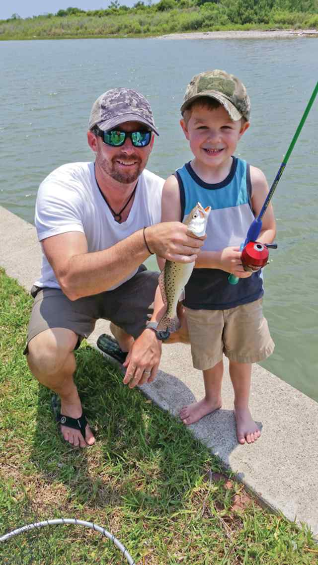 Cameron Hill West Bayfirst trout!