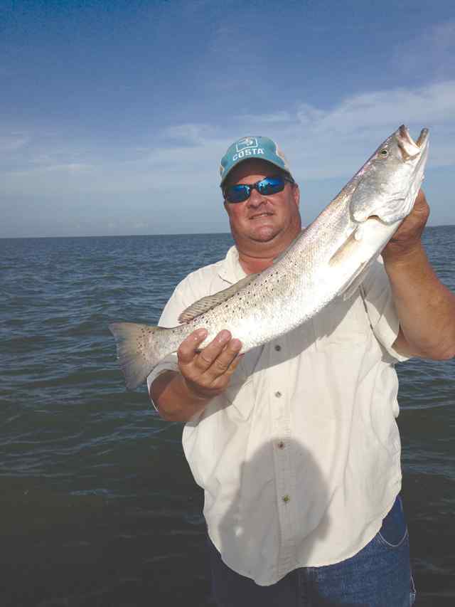 Dwayne Juergens East Matagorda Bay26&quot; trout