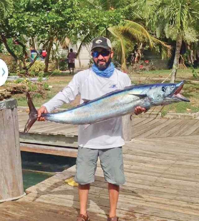 Mark Mireles Antigua51&quot; 47 lb wahoo