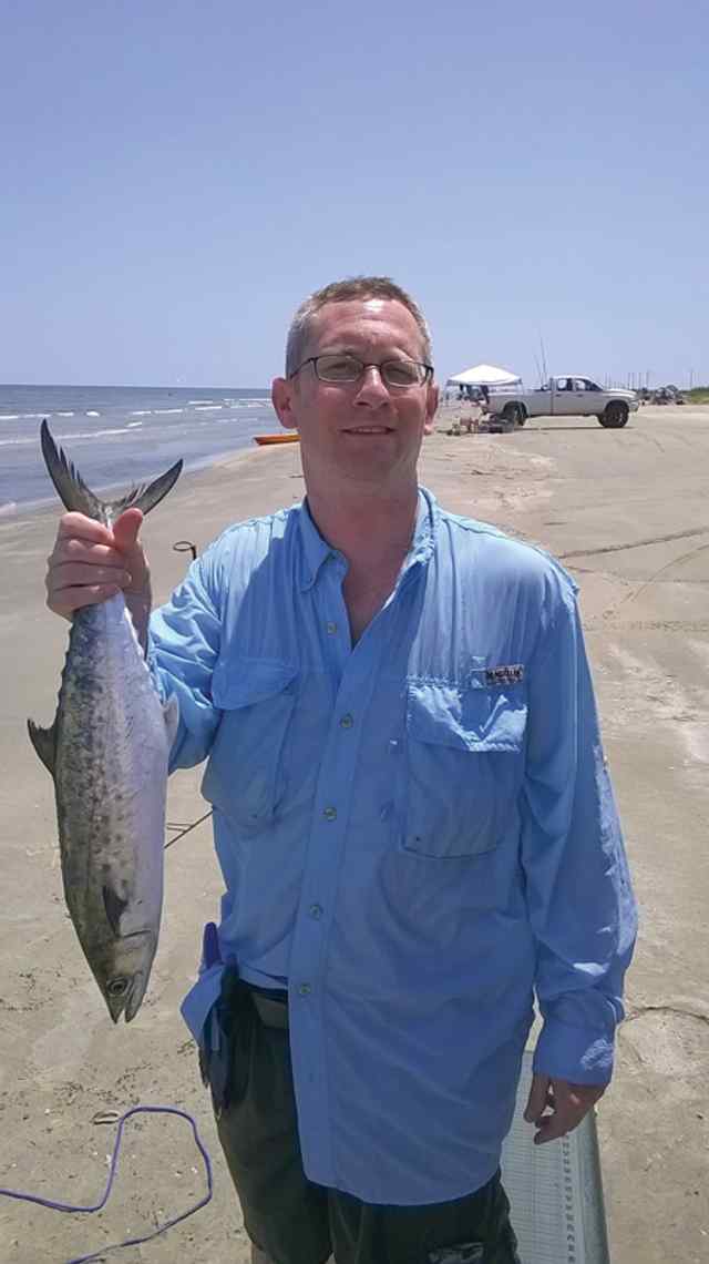Derek Harkrider Surfside beach23&quot; Spanish mackerel