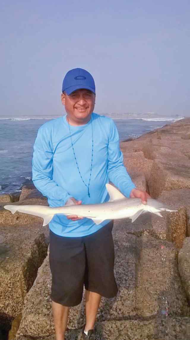 Hector Garcia Boca Chica Beachhammerhead shark